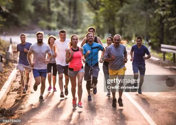 People Running together