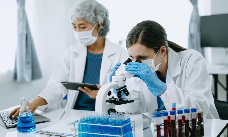 lab experts performing conclusions